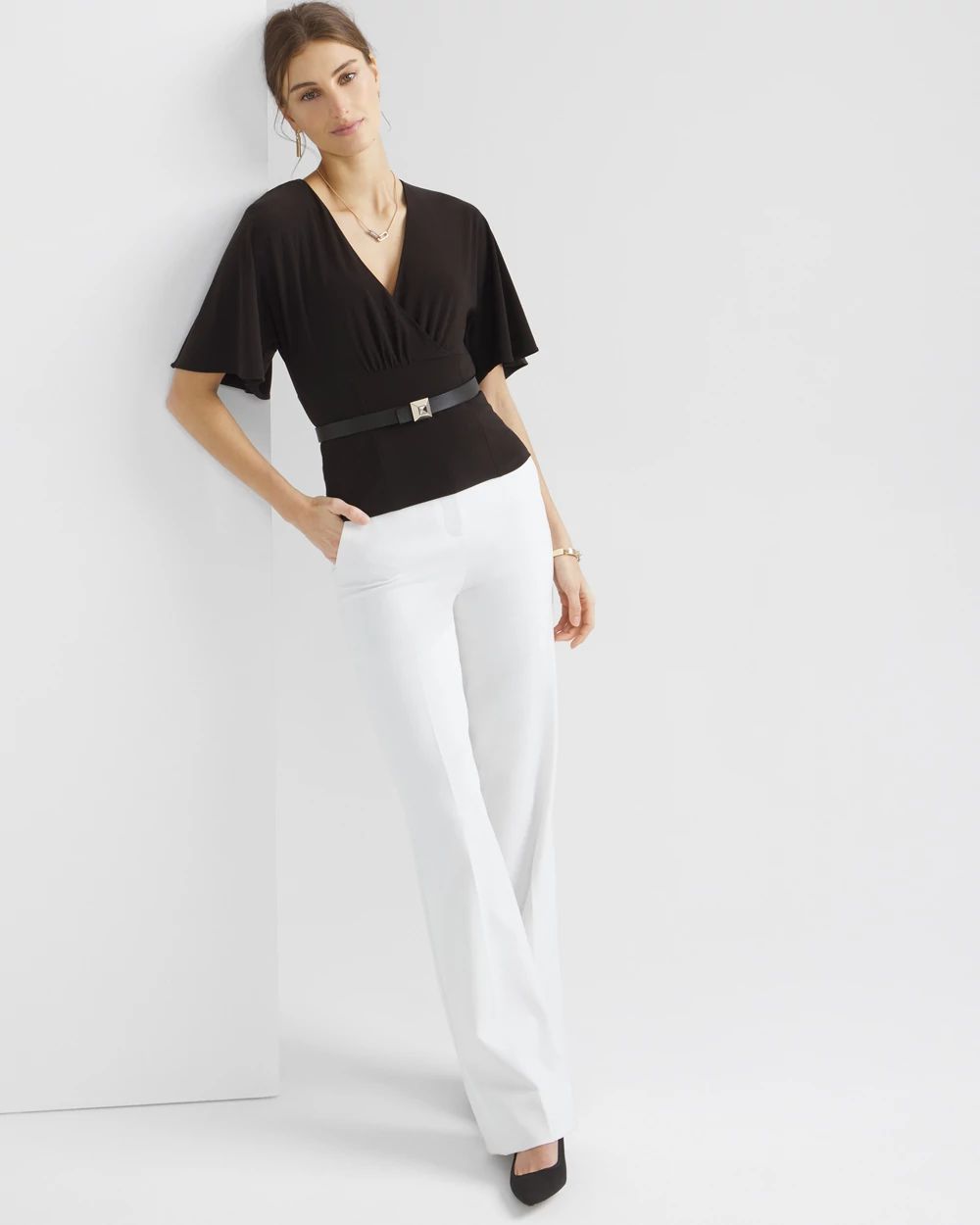 Matte Jersey Kimono Top | White House Black Market